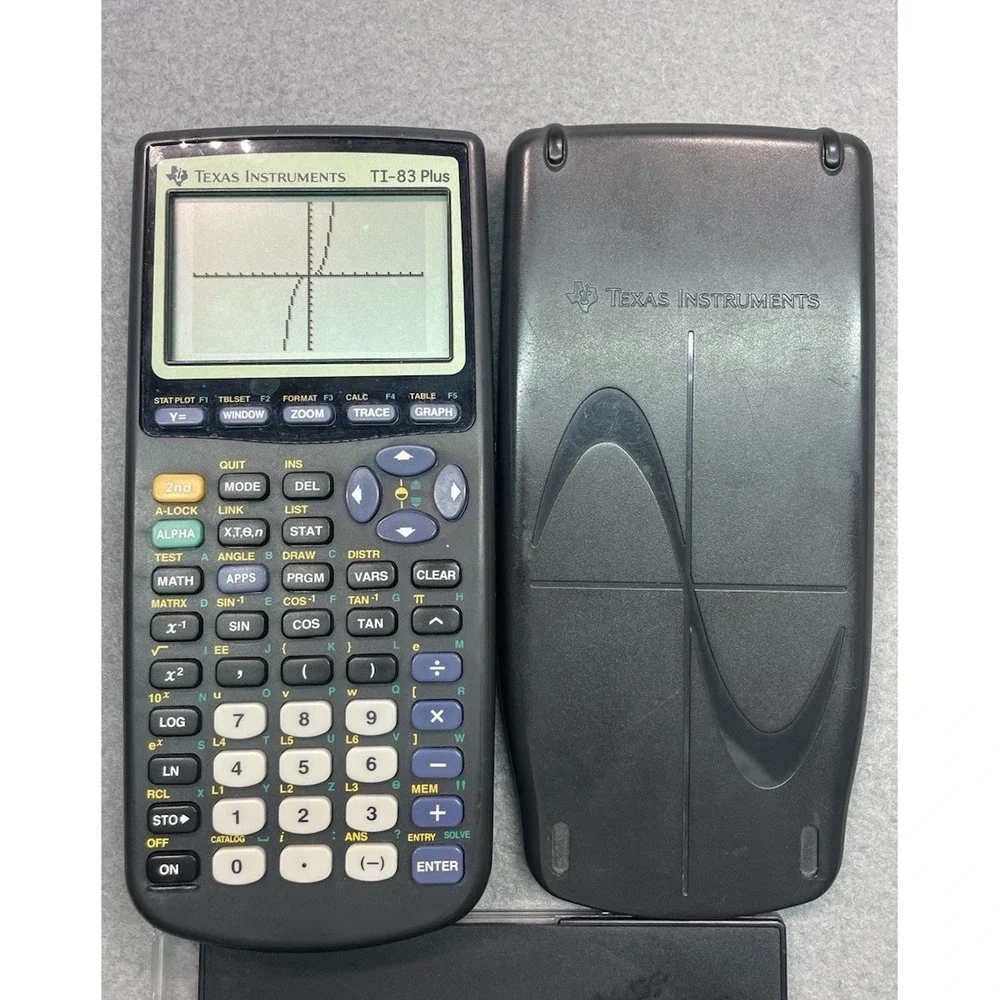 Texas Instruments TI-83 Plus Graphing Calculator - Tested Working - Picture 1 of 4